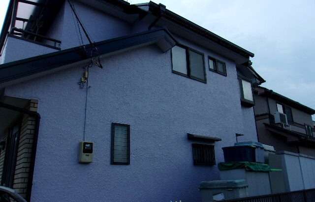 外壁塗装、雨どい塗装、コーキング工事　佐賀県佐賀市　M様邸