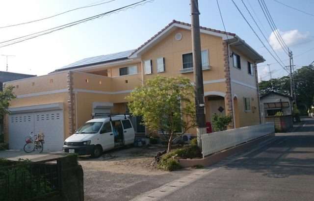 佐賀市鍋島町蛎久　T様邸外壁塗装 (2液型シリコン樹脂仕様)