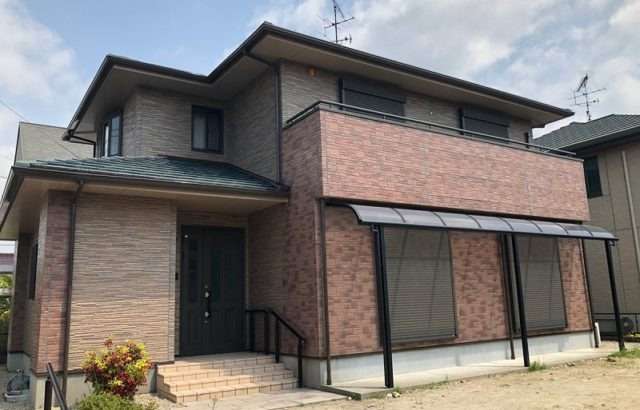 神埼市　Y様邸外壁クリアー仕上げ (2液型シリコン樹脂)