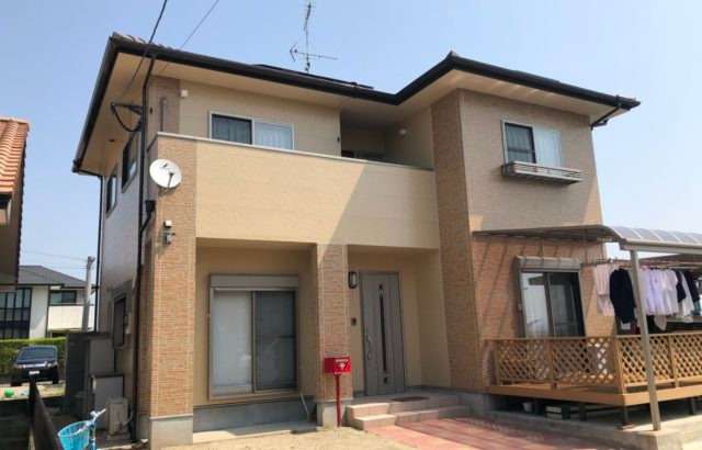 東与賀町　S様邸外壁塗装 (高耐候無機塗料仕様) 