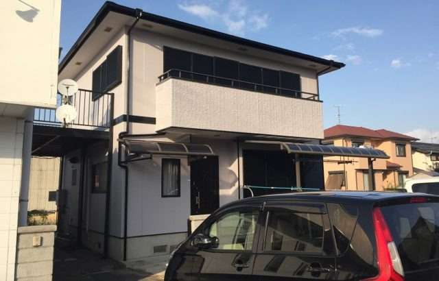 外壁塗装、屋根塗装　久保田町　E様邸