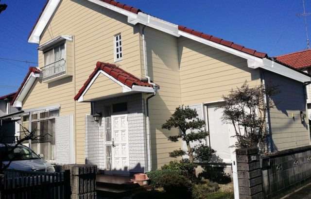 牛津町　A様邸　外壁塗装 (シリコン樹脂)