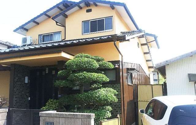 外壁塗装　佐賀市兵庫町　T様邸　水性シリコン仕様