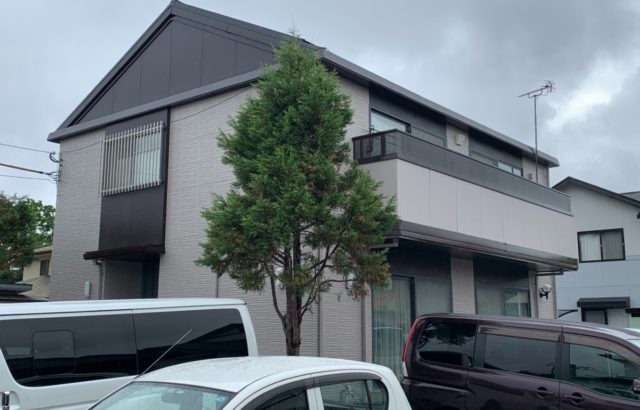 佐賀市鍋島町蛎久　(有) S様　屋根外壁塗装工事 (無機塗料仕様)