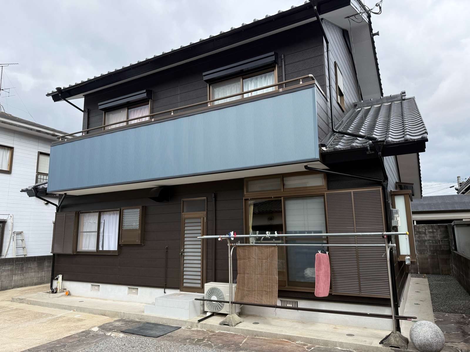 鹿島市 Y様邸住宅外部塗装工事 完了