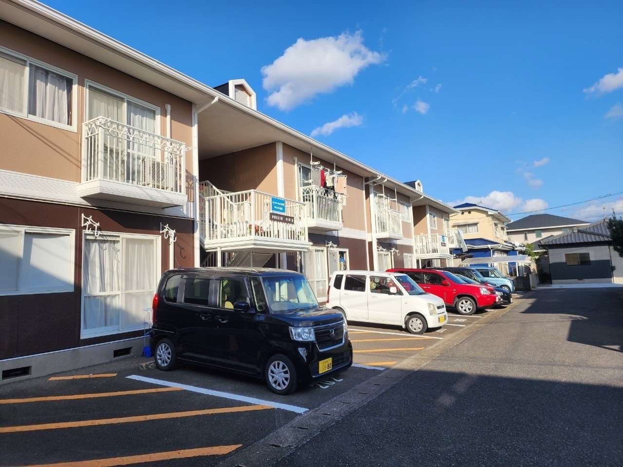 佐賀市　木原２丁目　アパート塗装　５年点検