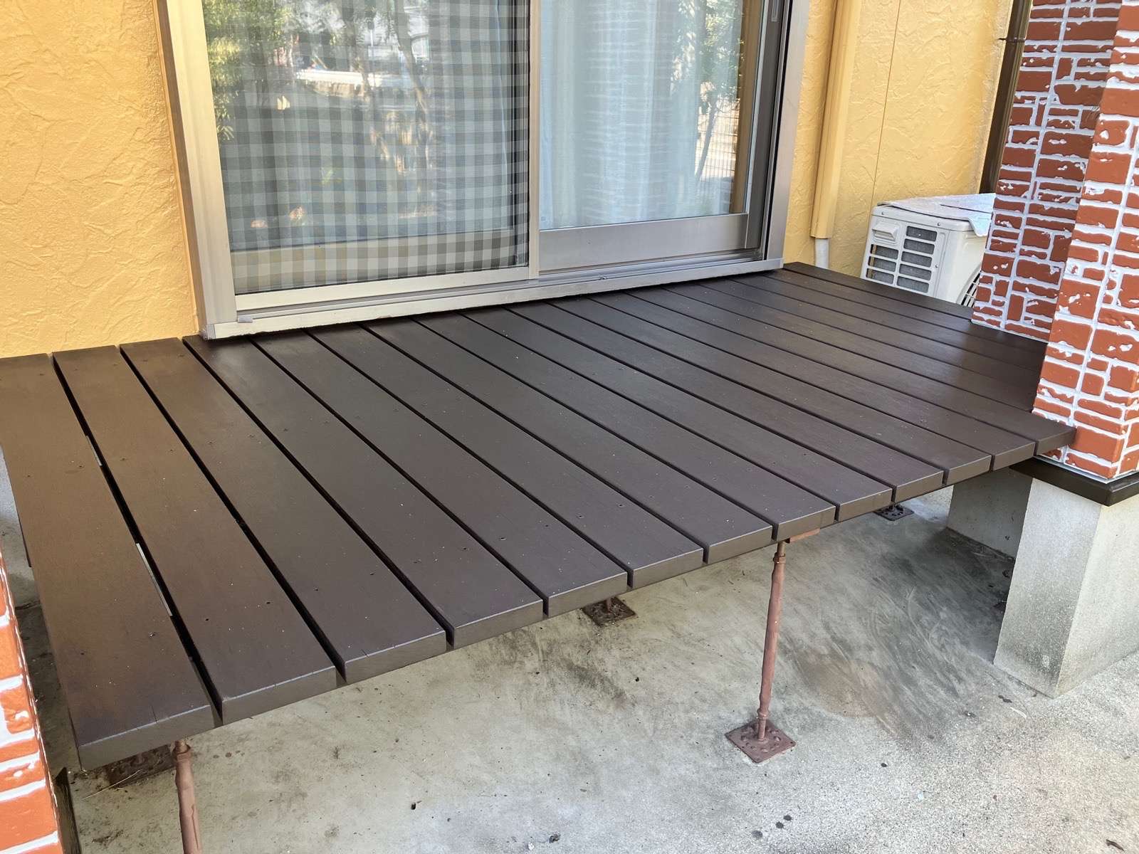 小城市 三日月町 ウッドデッキ塗装