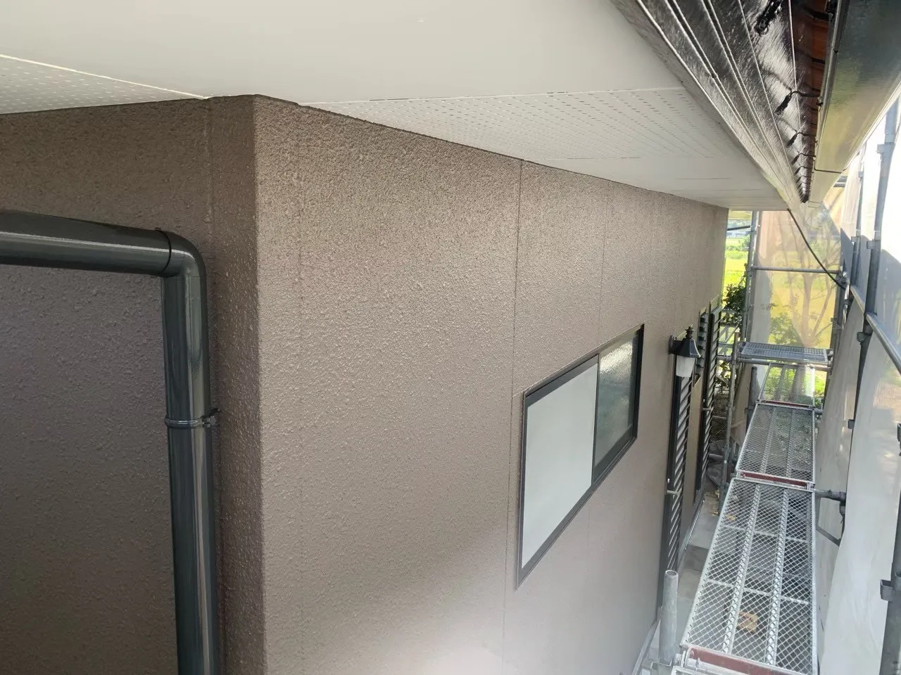 神埼市神埼町的 外壁塗装 フッ素樹脂 仕上がり