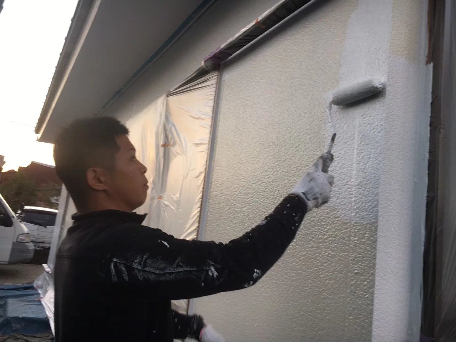 神埼市神埼町永歌 外壁塗装 15年耐久仕様