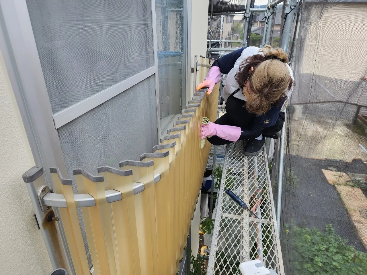 佐賀市大和町 外壁塗装工事 外部清掃クリーニング