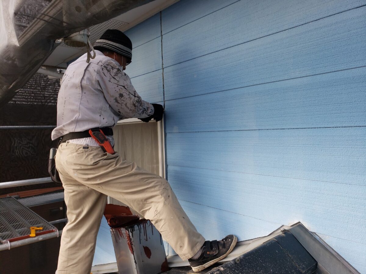 久保田町　屋根　外壁塗装2  ラジカルpro仕様　下地処理